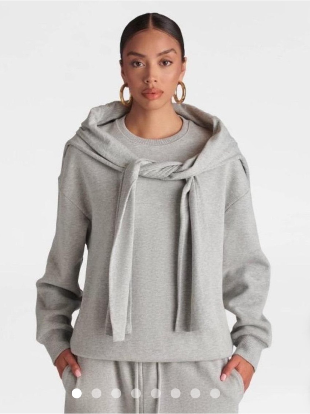 NWT KBB by Kahlana Double Layer Sweatshirt